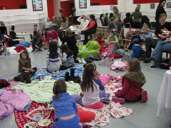 In December of 2011 the school hosted what would be its fifth and final Nutcracker Tea party.
