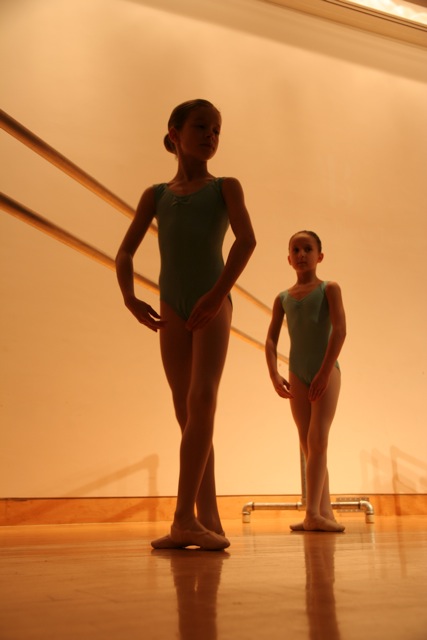 Knoxville Ballet School students at Knoxville Museum of Art, February 2012