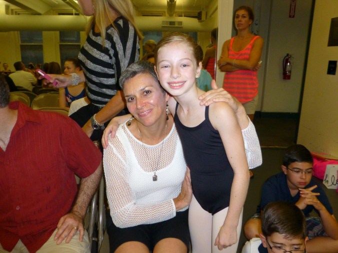 With one of my students just before class at ABT