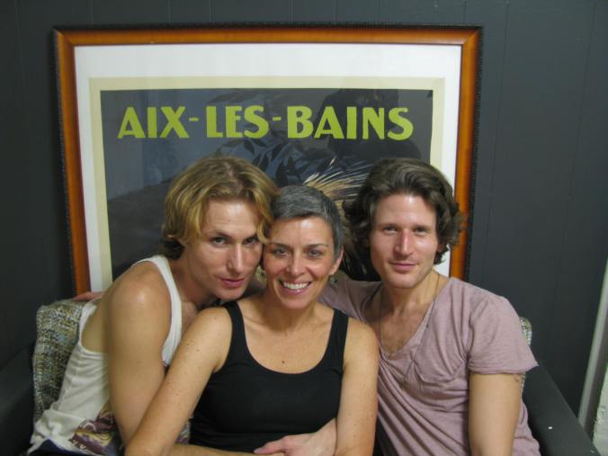 October 2012 in NYC with   Ryan and Billy, two ballet besties