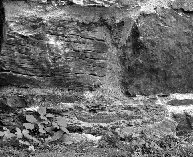 Robert Frost House Foundation Detail