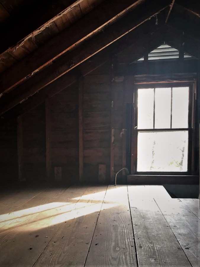Window at Gable End of Attic