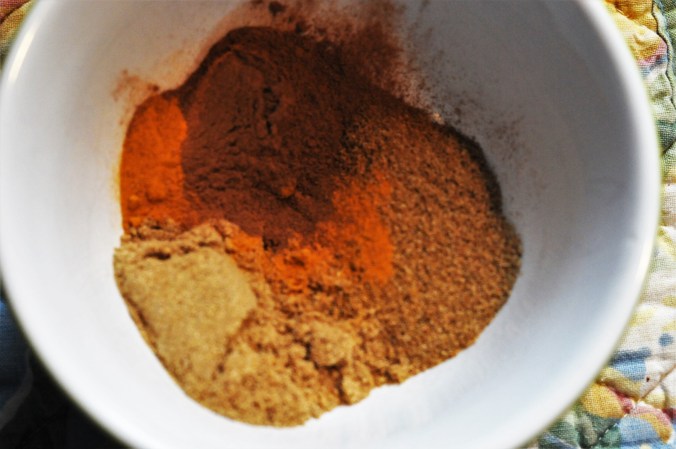 Soup Spices Are Lovely Combined in a Bowl